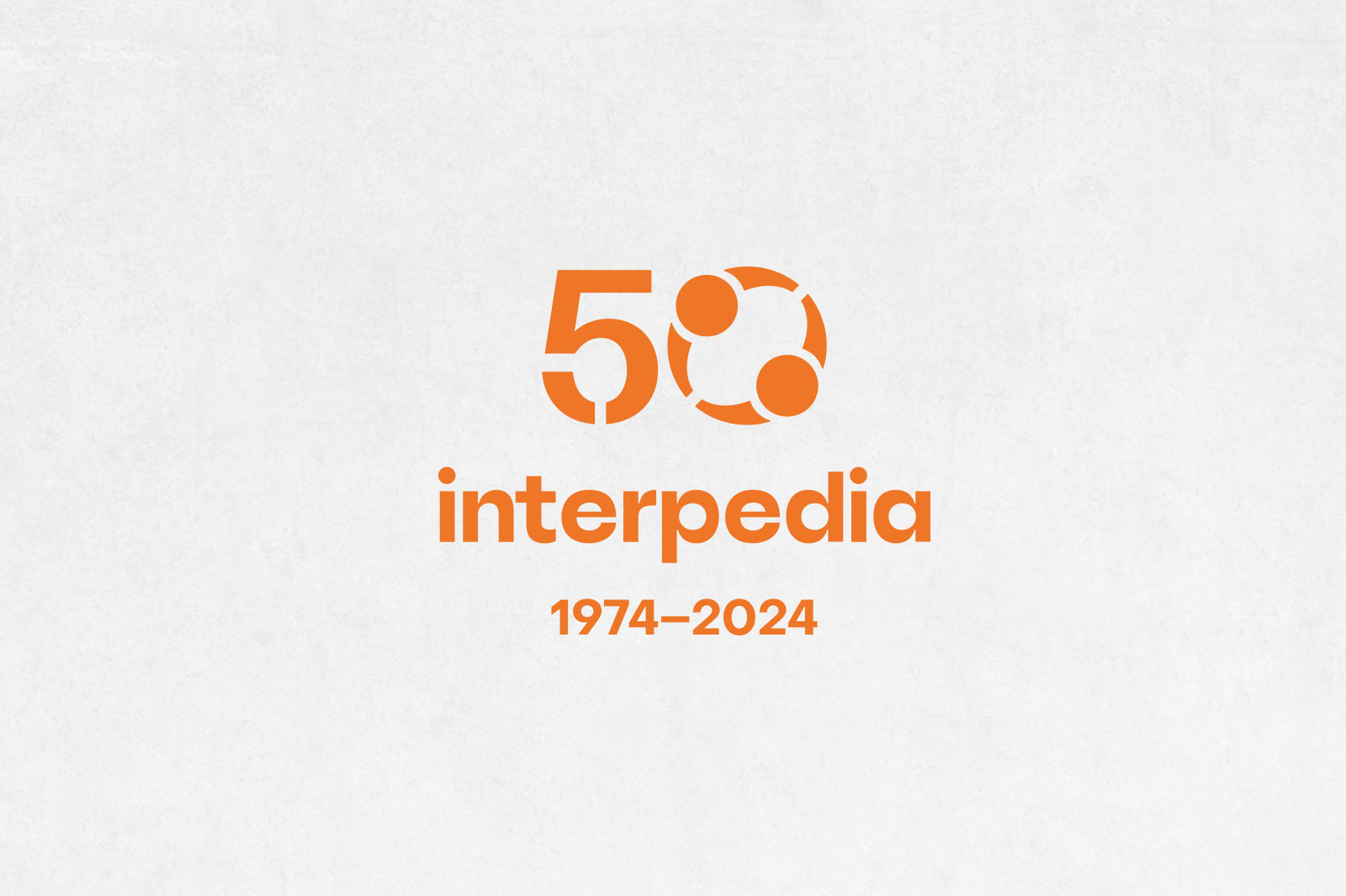 Graafinen suunnittelu osana Interpedian 50-vuotisjuhlaa