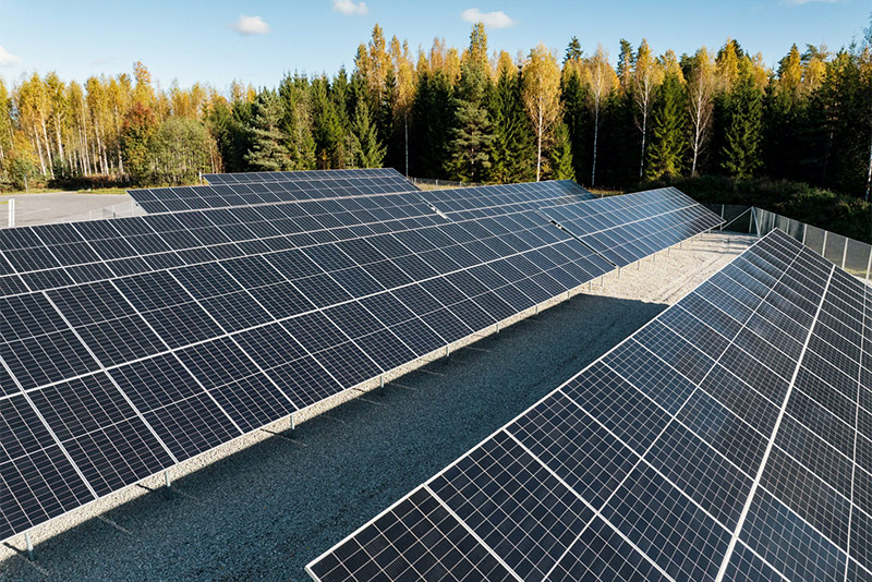 ABC joutsa aurinkovoimala Oomi Solar