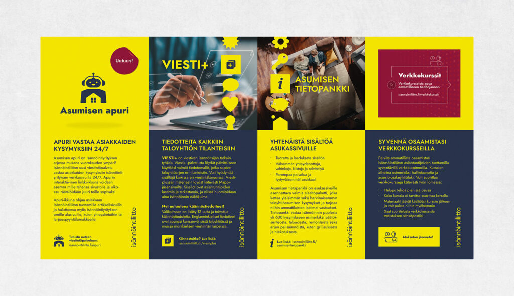 Isännöintiliitto jäsenpalvelut esite