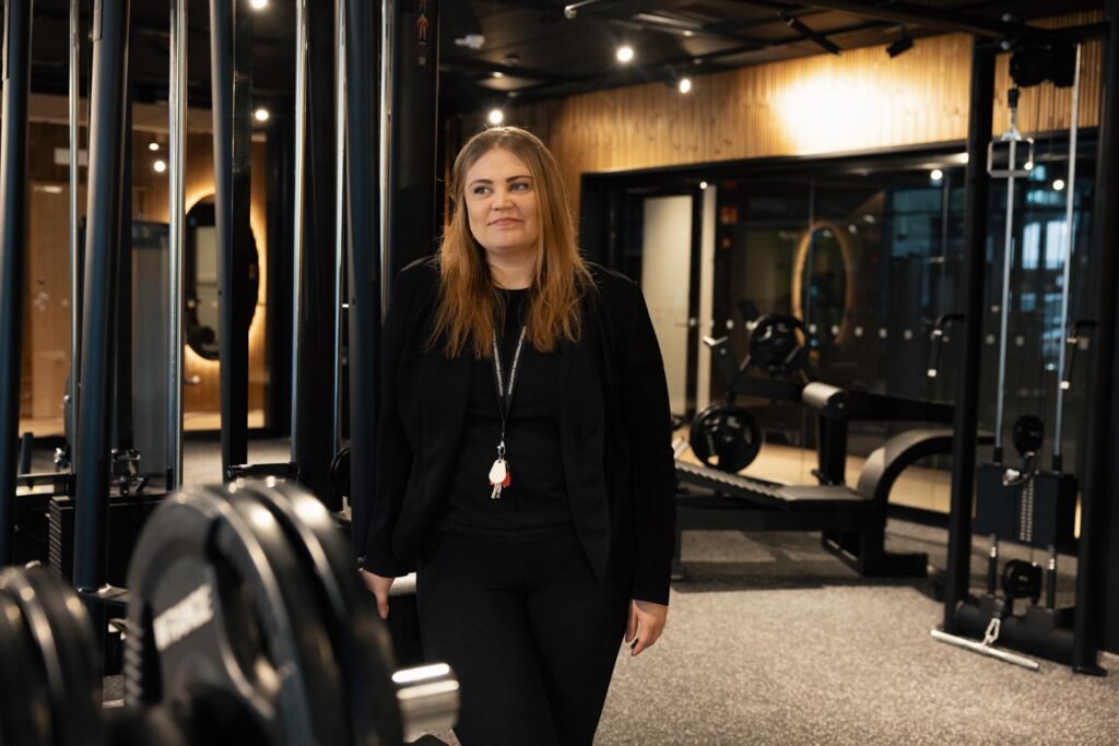 Krista Saha Break Sokos Hotel Tahko kuntosali